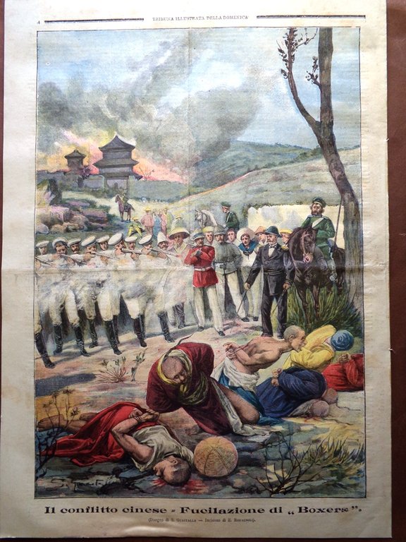 La Tribuna Illustrata 28 Ottobre 1900 Luigi Ferraris Paccini Teatro …