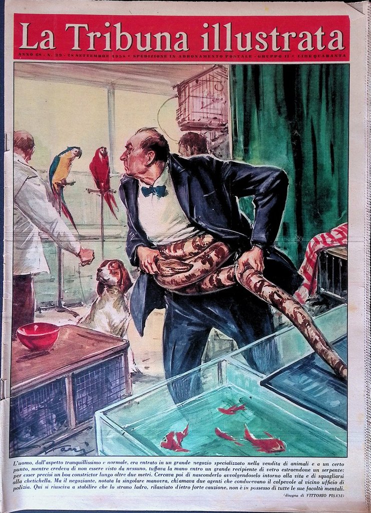 La Tribuna Illustrata 28 Settembre 1958 centenario Giacomo Puccini Zsa …