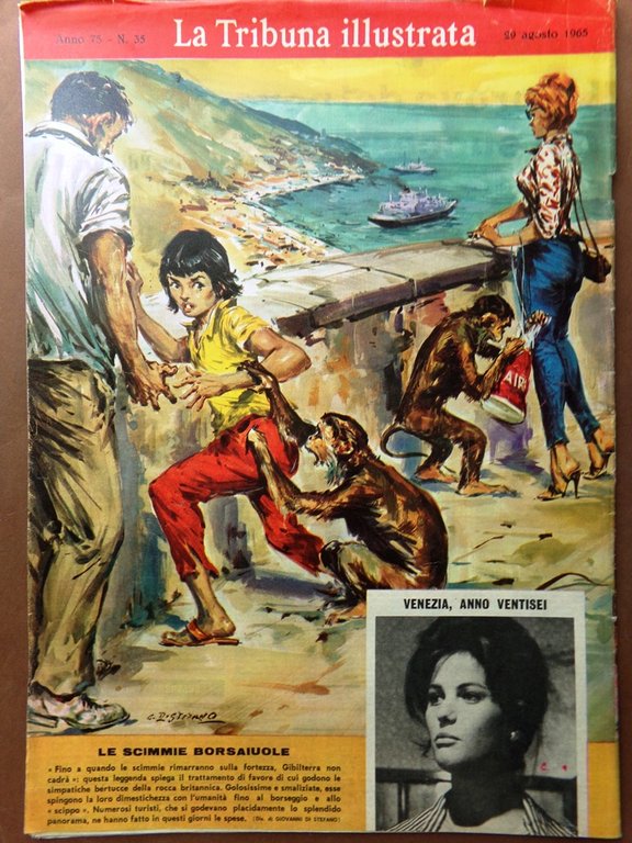 La Tribuna Illustrata 29 Agosto 1965 Monti Dietrich Bikila Gage …