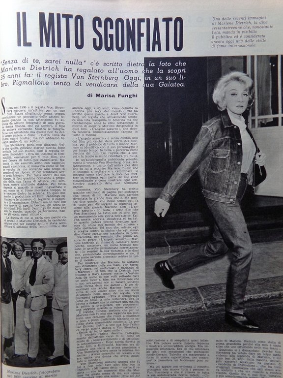 La Tribuna Illustrata 29 Agosto 1965 Monti Dietrich Bikila Gage …