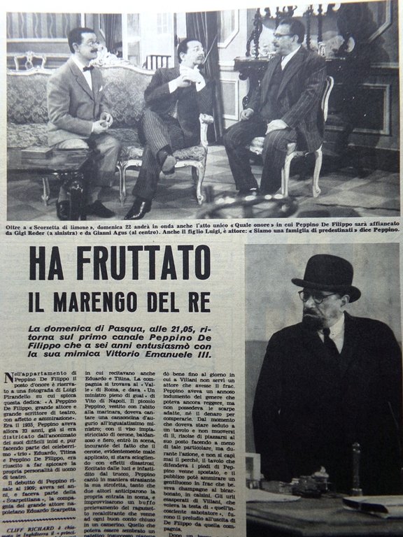 La Tribuna Illustrata 29 Aprile 1962 Titanic Hindenburg Mazzola Golgota …