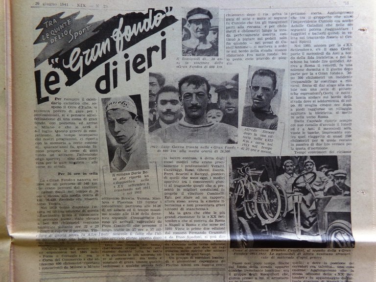 La Tribuna Illustrata 29 Giugno 1941 WW2 Siria Gran Fondo …