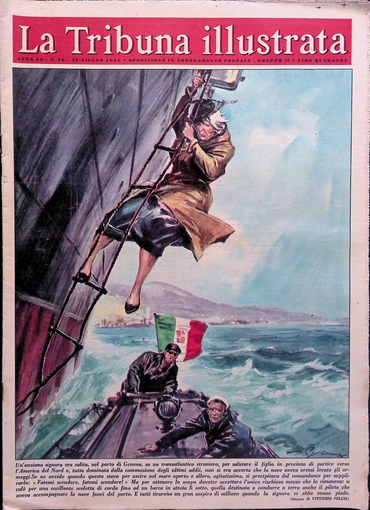 La Tribuna Illustrata 29 Giugno 1958 Houston Alfonso Rubbilli Wassily …