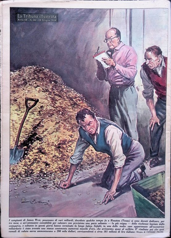 La Tribuna Illustrata 29 Giugno 1958 Houston Alfonso Rubbilli Wassily …