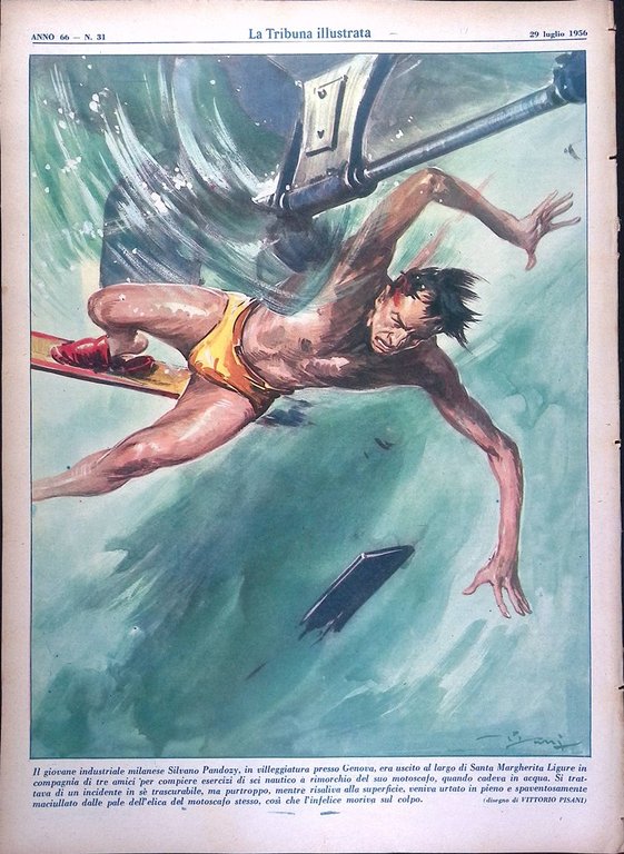 La Tribuna Illustrata 29 Luglio 1956 Tibet Cina Marilyn Laine …