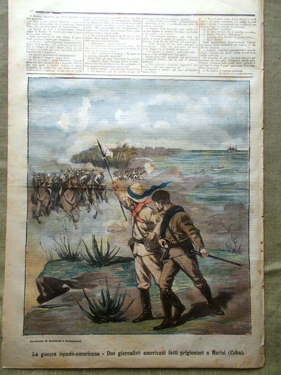 La Tribuna Illustrata 29 Maggio 1898 Brin William Gladstone Dussaud …