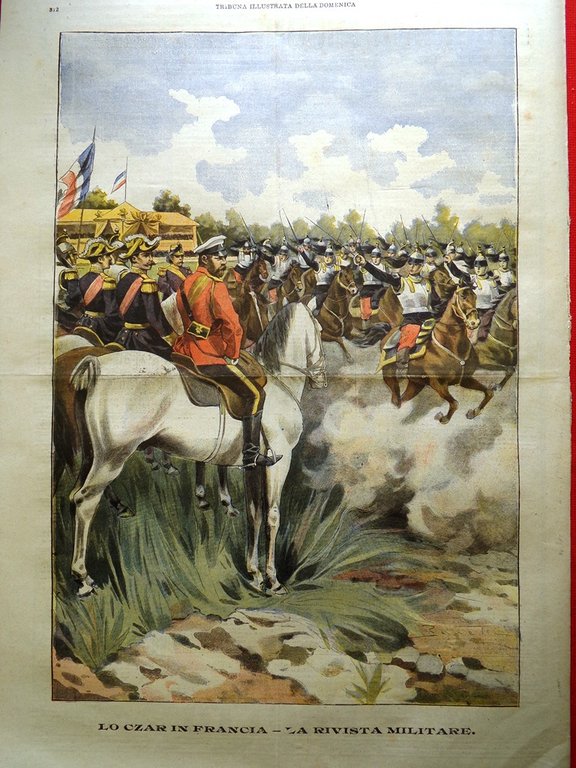 La Tribuna Illustrata 29 Settembre 1901 Racconigi Assassino di McKinley …