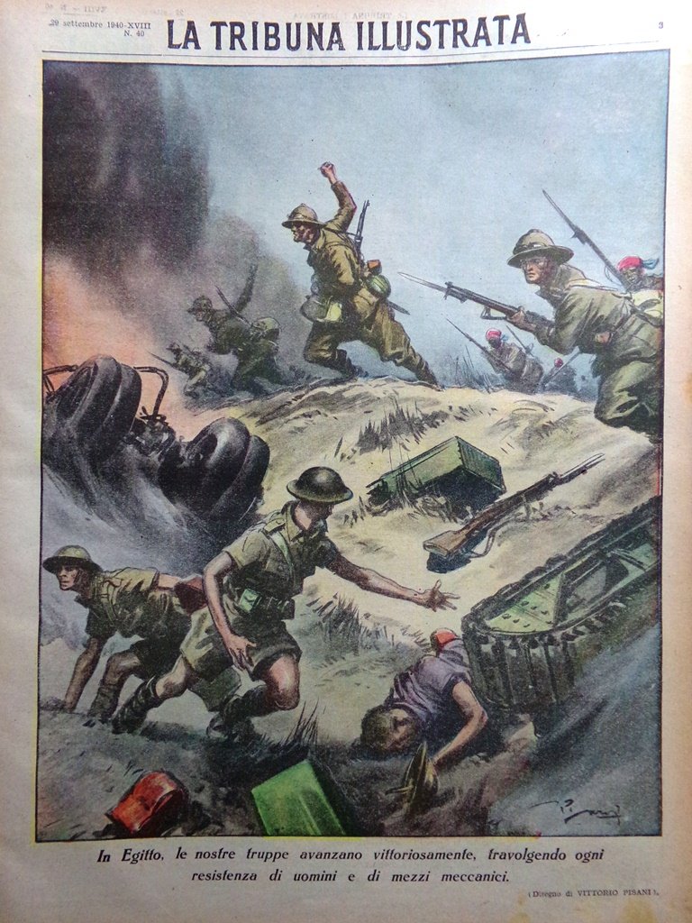 La Tribuna Illustrata 29 Settembre 1940 WW2 Torre Londra Romania …