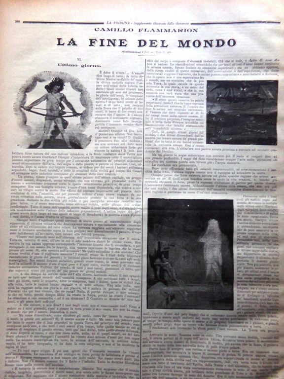 La Tribuna Illustrata 3 Dicembre 1893 Caduta Ministero Giolitti Flammarion …