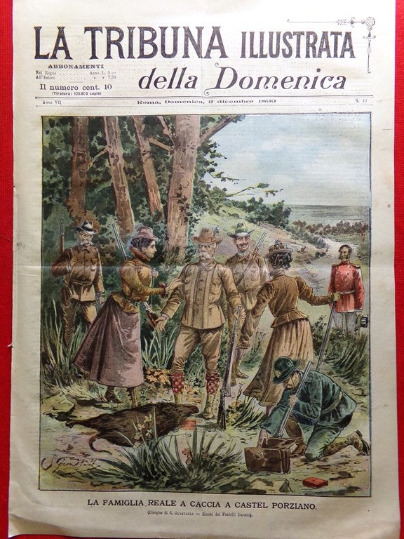La Tribuna Illustrata 3 Dicembre 1899 Pantaleo Inondazioni Patagonia Alberi … | Immagine Gallery 1
