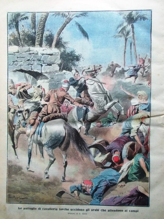 La Tribuna Illustrata 3 Dicembre 1911 Isole Egeo Croce Rossa …
