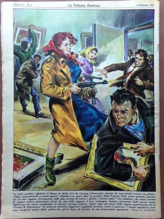 La Tribuna Illustrata 3 Febbraio 1963 Presley Disney De Piccoli …