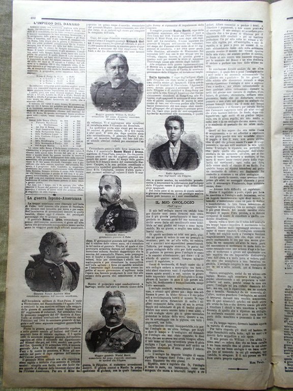 La Tribuna Illustrata 3 Luglio 1898 Giornalisti Processo Mistificatori Carrara