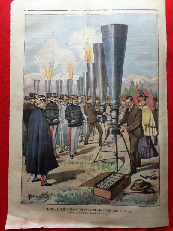 La Tribuna Illustrata 3 Marzo 1901 Schanzer Rutelli Guerra Anglo-Boera …