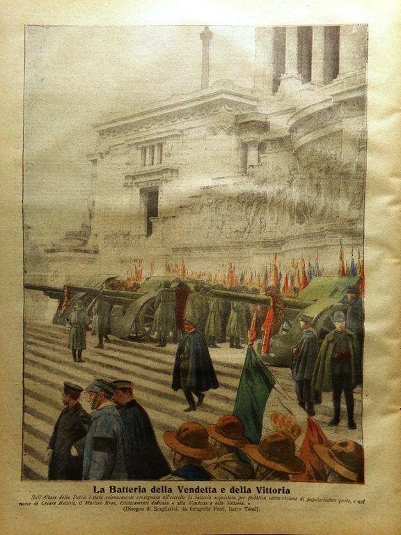 La Tribuna Illustrata 3 Marzo 1918 WW1 Batteria Vendetta Lega … | Immagine Gallery 3