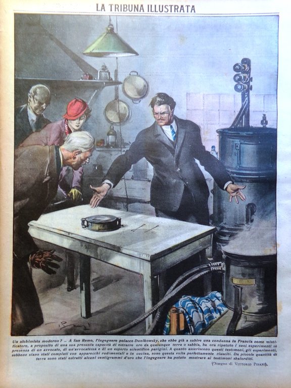 La Tribuna Illustrata 3 Marzo 1935 Duce Stalin Trockij Locomotive …