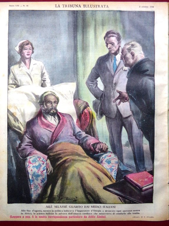 La Tribuna Illustrata 3 Ottobre 1948 Mussolini D'Annunzio Ailè Selassiè … | Immagine Gallery 3