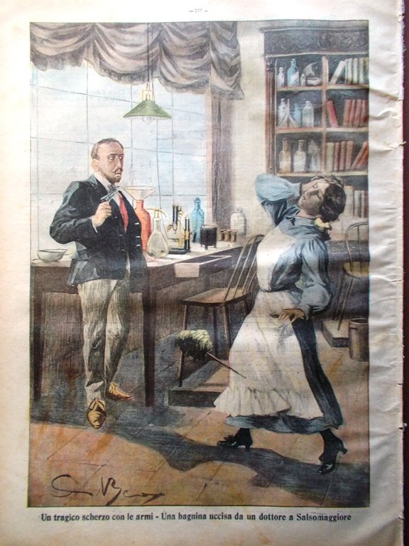 La Tribuna Illustrata 3 Settembre 1905 Bouguereau Abitazioni Pace a …