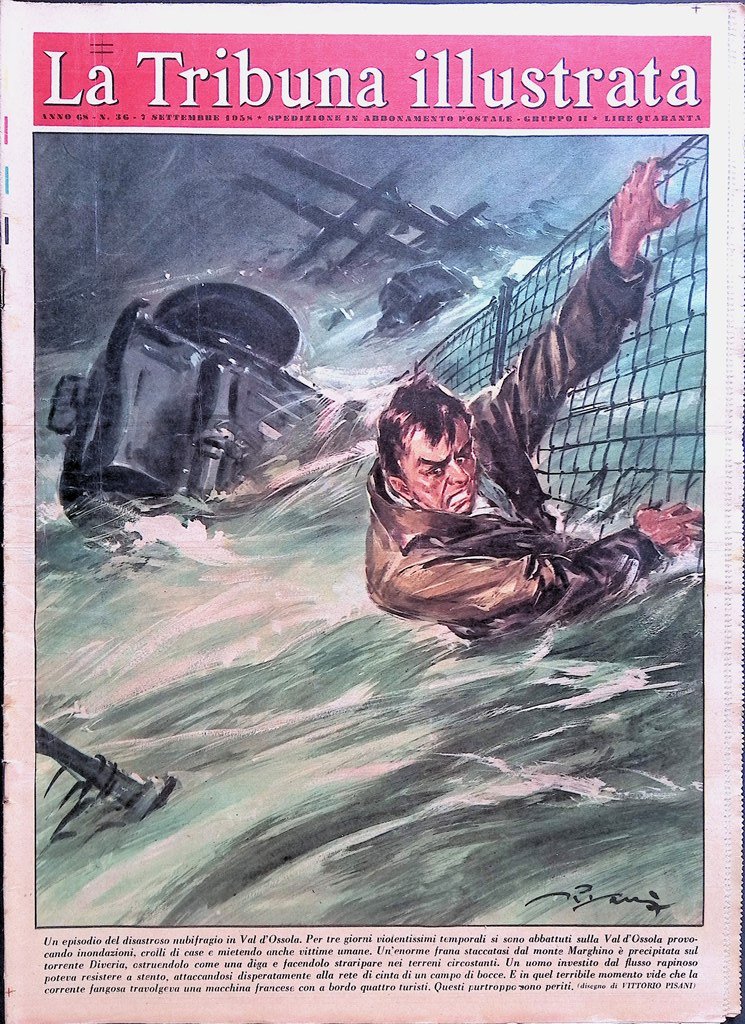 La Tribuna Illustrata 3 Settembre 1958 Cicciu Busacca Buffalo Bill …