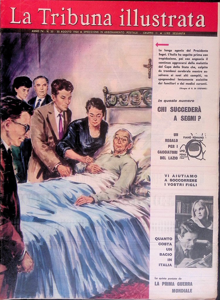 La Tribuna Illustrata 30 Agosto 1964 Segni Worbeck Virna Lisi …