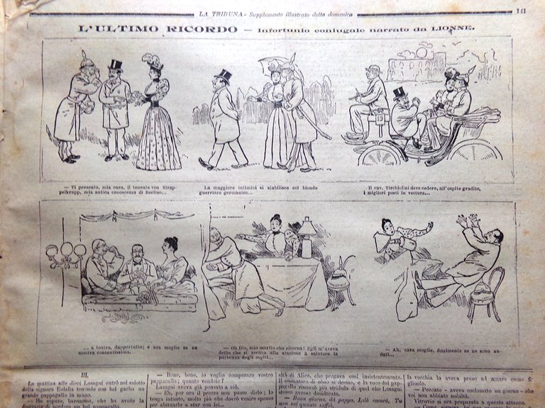La Tribuna Illustrata 30 Aprile 1893 Torneo Villa Borghese Sovrani …