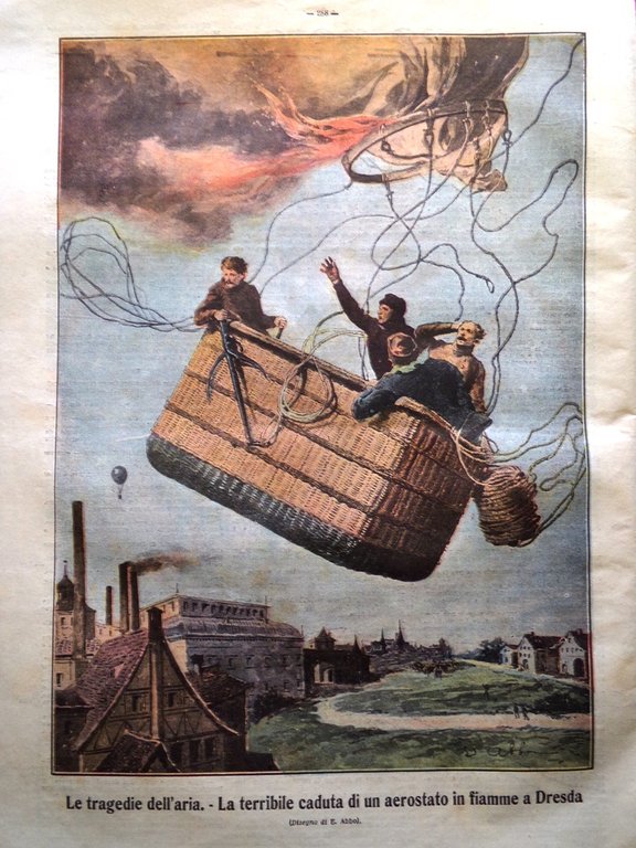 La Tribuna Illustrata 30 Aprile 1911 Prier Telesio Robot Fiesole …