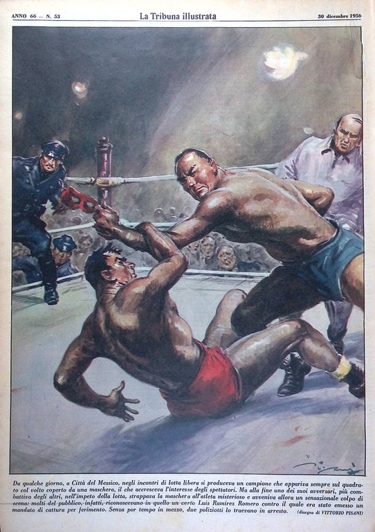 La Tribuna Illustrata 30 Dicembre 1956 Mansfield Ricchiardi Koch Giacosa …