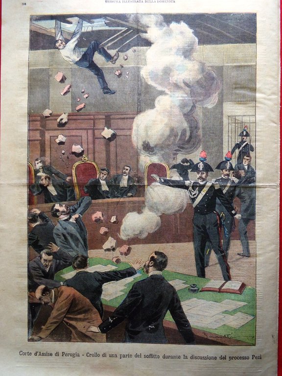 La Tribuna Illustrata 30 Giugno 1901 Processo Pezi Bismarck Biblioteca …