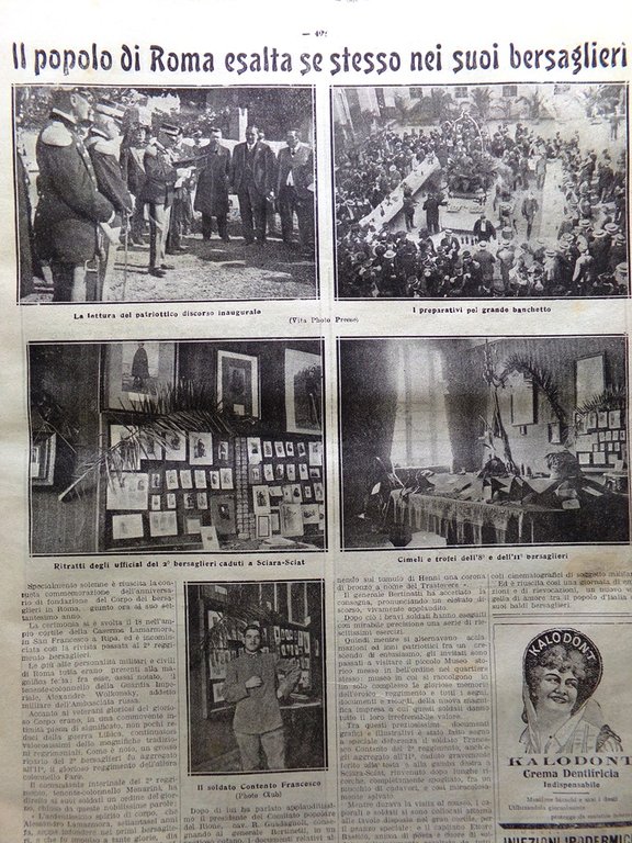 La Tribuna Illustrata 30 Giugno 1912 Femminismo Giappone Scuole Roma …
