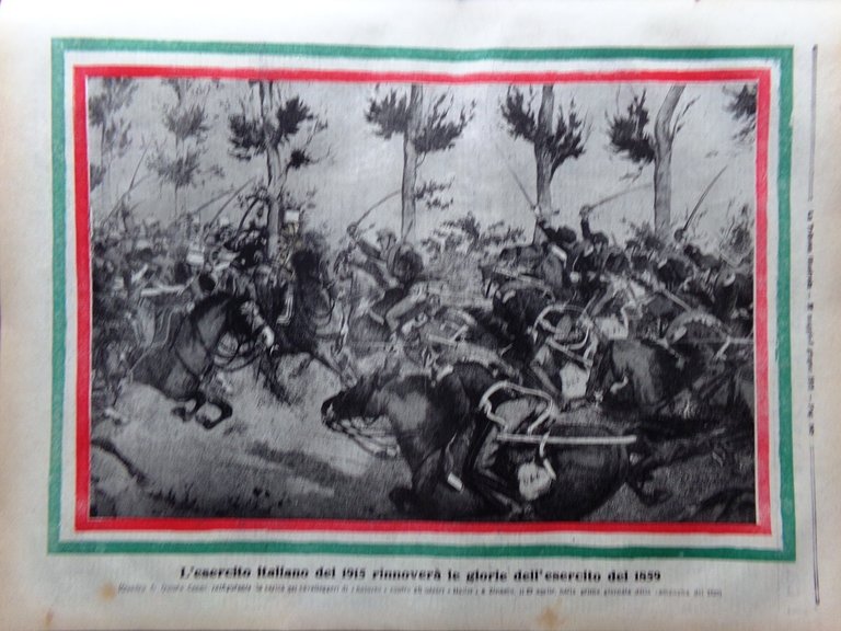 La Tribuna Illustrata 30 Maggio 1915 WW1 Italia in Guerra … | Immagine Gallery 2