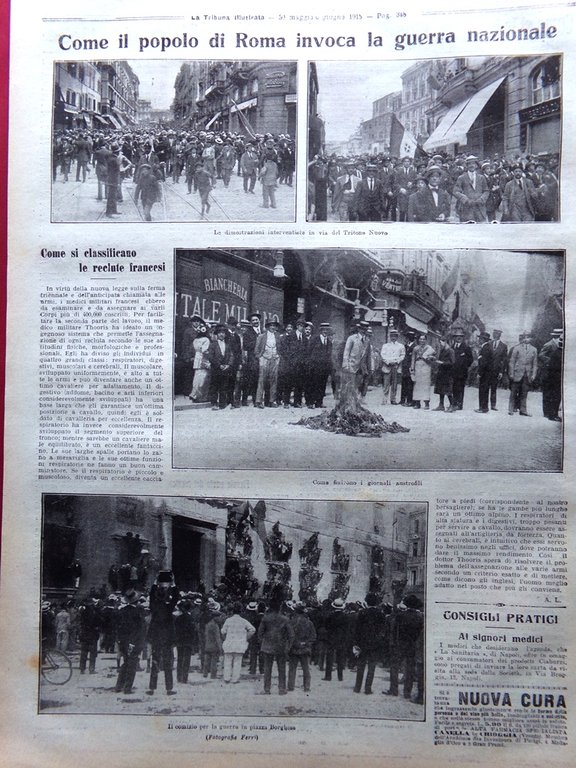 La Tribuna Illustrata 30 Maggio 1915 WW1 Italia in Guerra … | Immagine Gallery 4