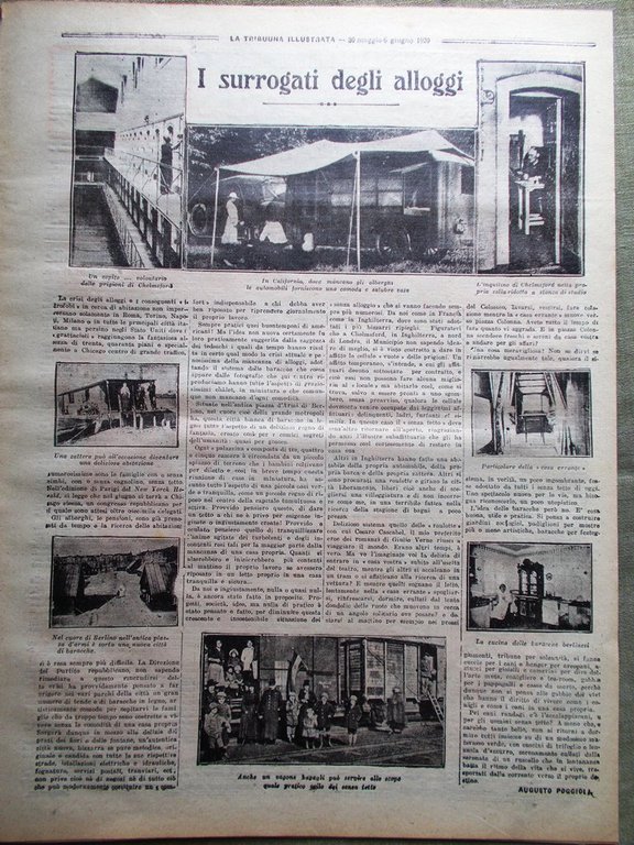 La Tribuna Illustrata 30 Maggio 1920 Consiglio Nazioni Giovanna d'Arco …