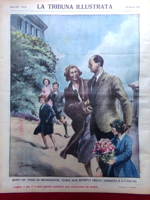 La Tribuna Illustrata 30 Maggio 1948 Stalin Duce Savoia Petrolio … | Immagine Gallery 3