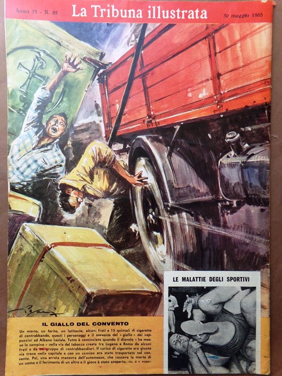 La Tribuna Illustrata 30 Maggio 1965 Germania Banks Cassius Clay …
