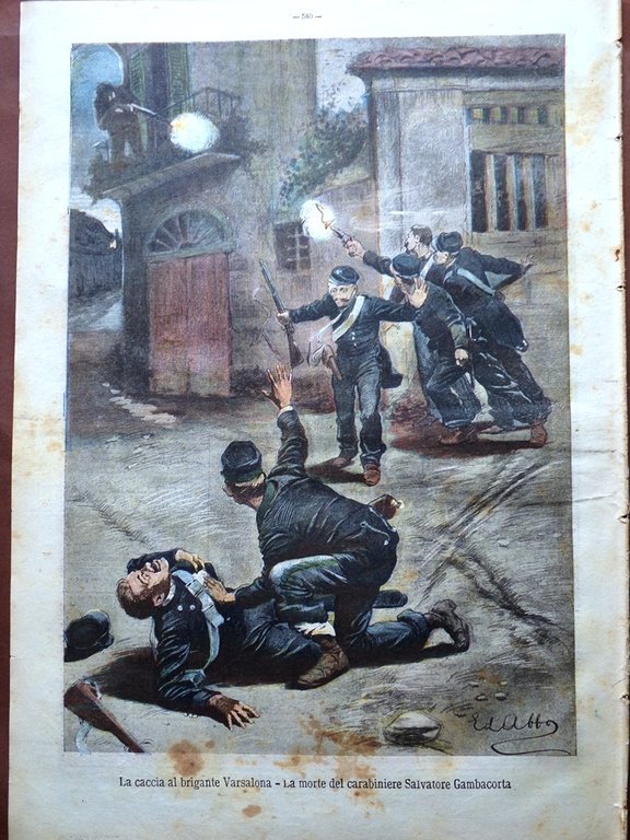 La Tribuna Illustrata 30 Novembre 1902 Attentato Leopoldo Belgio Mafalda …