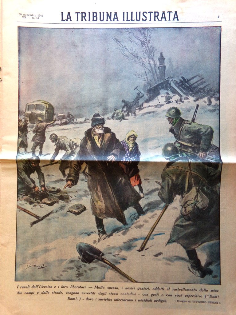 La Tribuna Illustrata 30 Novembre 1941 WW2 HMS Ark Royal …