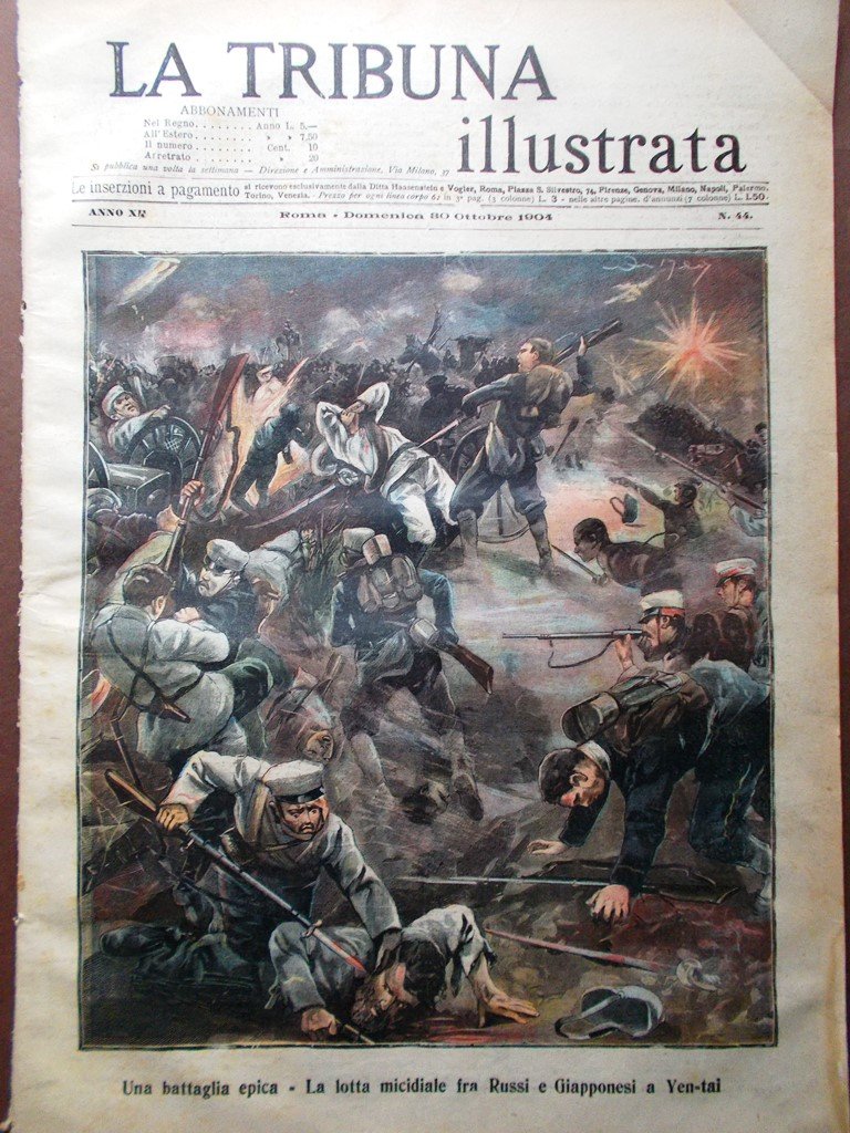La Tribuna Illustrata 30 Ottobre 1904 Teatro di Rovigo Crocco …