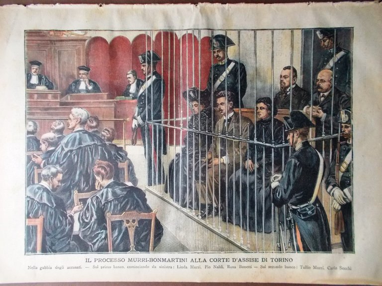 La Tribuna Illustrata 30 Ottobre 1904 Teatro di Rovigo Crocco …