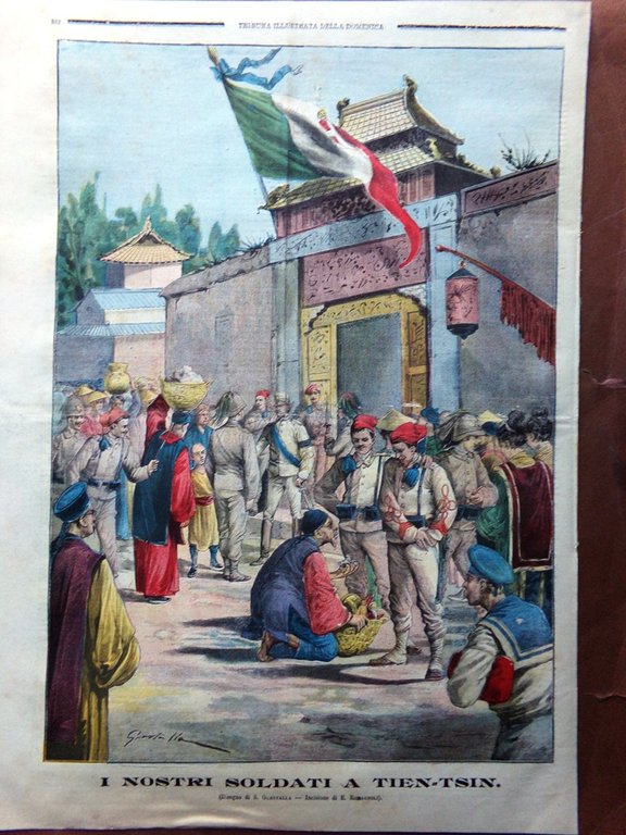 La Tribuna Illustrata 30 Settembre 1900 XX Settembre Porta Pia …