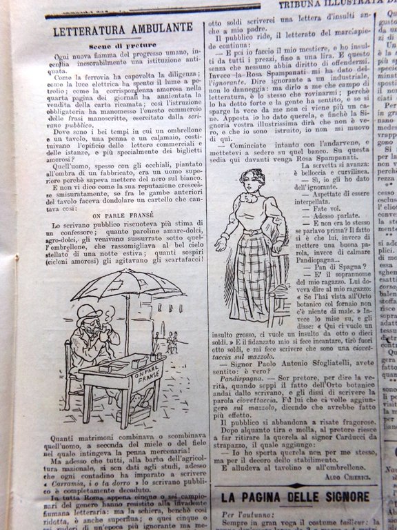 La Tribuna Illustrata 30 Settembre 1900 XX Settembre Porta Pia …
