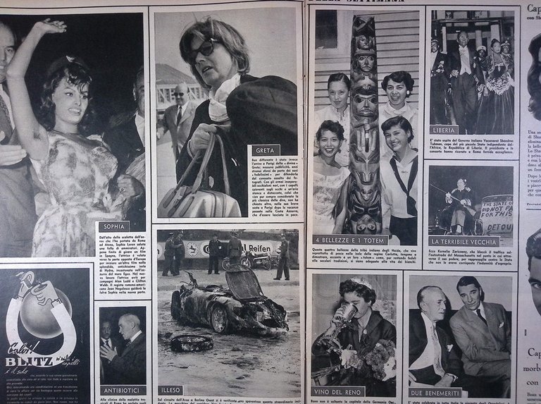 La Tribuna Illustrata 30 Settembre 1956 Garbo Baldini San Gennaro …