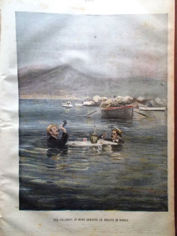La Tribuna Illustrata 31 Agosto 1902 Fair Lombardo Guglielmo Tunnel …