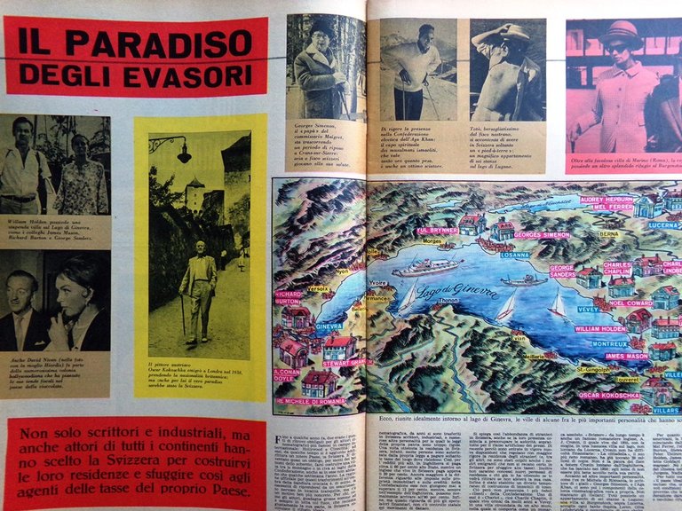 La Tribuna Illustrata 31 Gennaio 1965 Giardello Evasori Notte San …