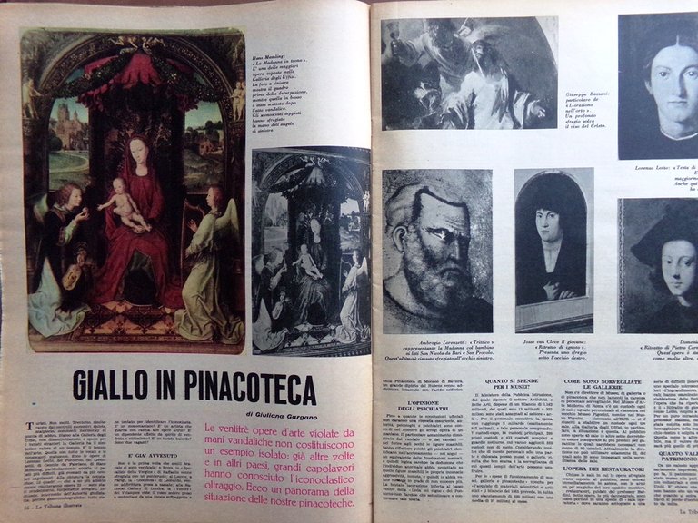La Tribuna Illustrata 31 Gennaio 1965 Giardello Evasori Notte San …
