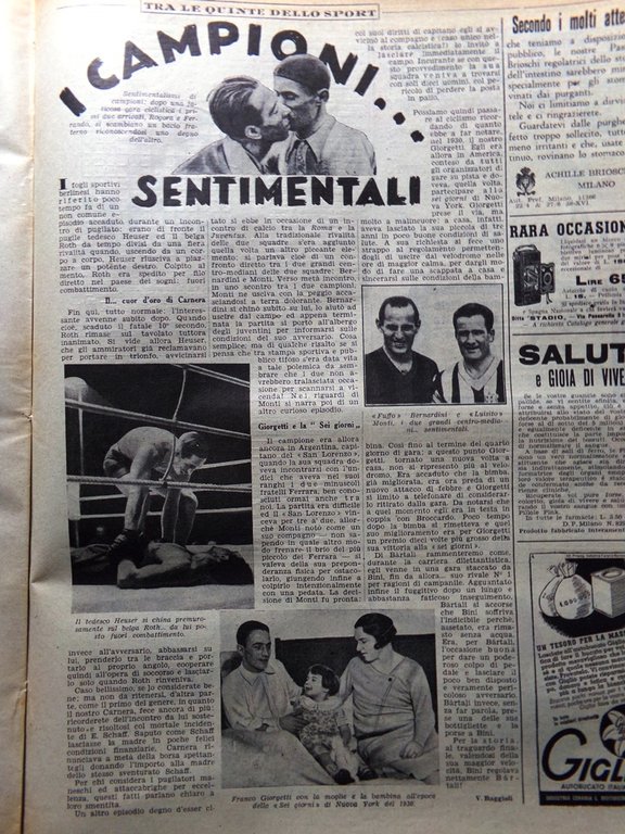 La Tribuna Illustrata 31 Luglio 1938 Hughes Maria Romania Processo …