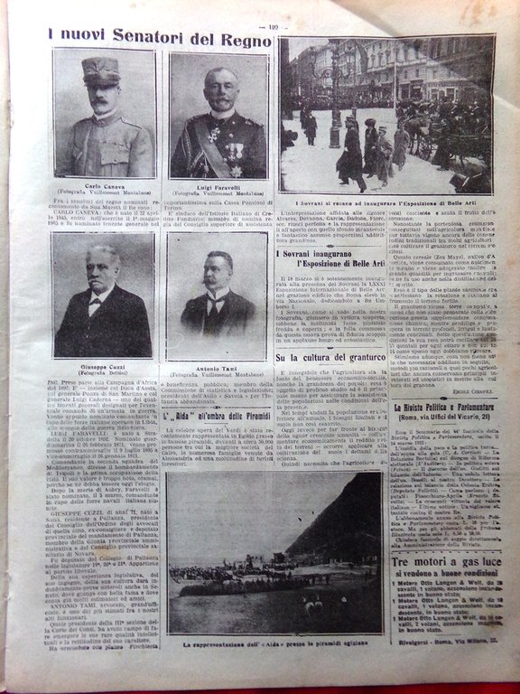 La Tribuna Illustrata 31 Marzo 1912 Scebeli Domenico Mustafà San …