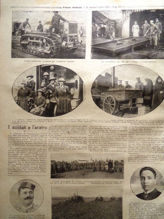La Tribuna Illustrata 31 Marzo 1918 WW1 Piave Scuole Seghe … | Immagine Gallery 4