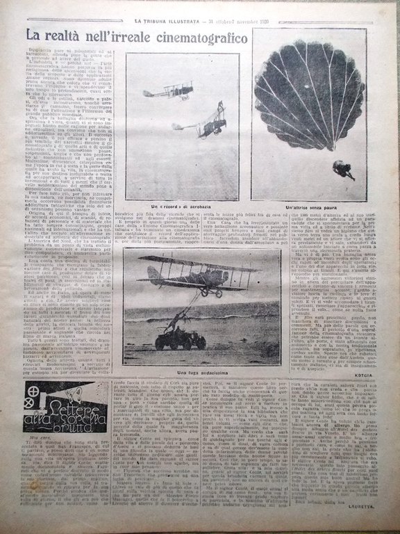 La Tribuna Illustrata 31 Ottobre 1920 Tribunali Rossi Rivolta Russia …