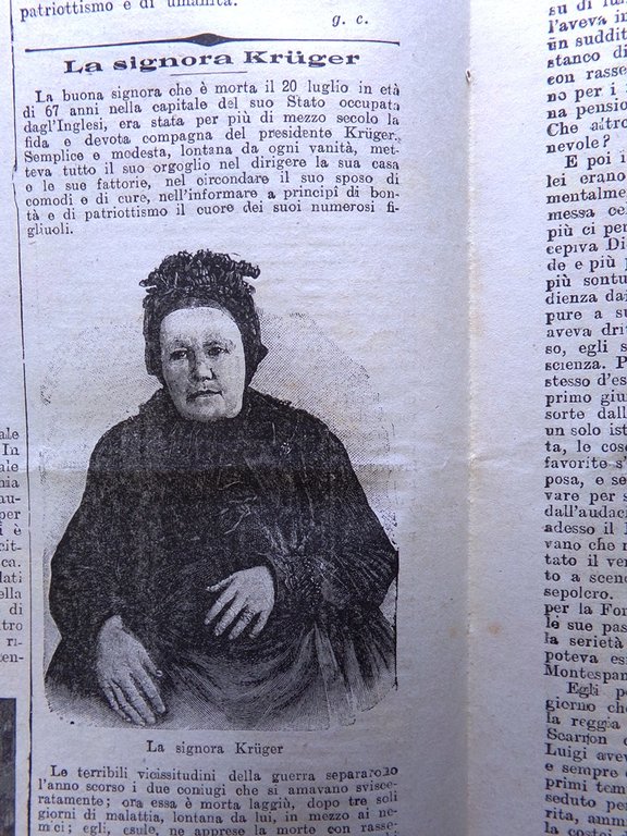 La Tribuna Illustrata 4 Agosto 1901 Domenico Rossetti Re Umberto …
