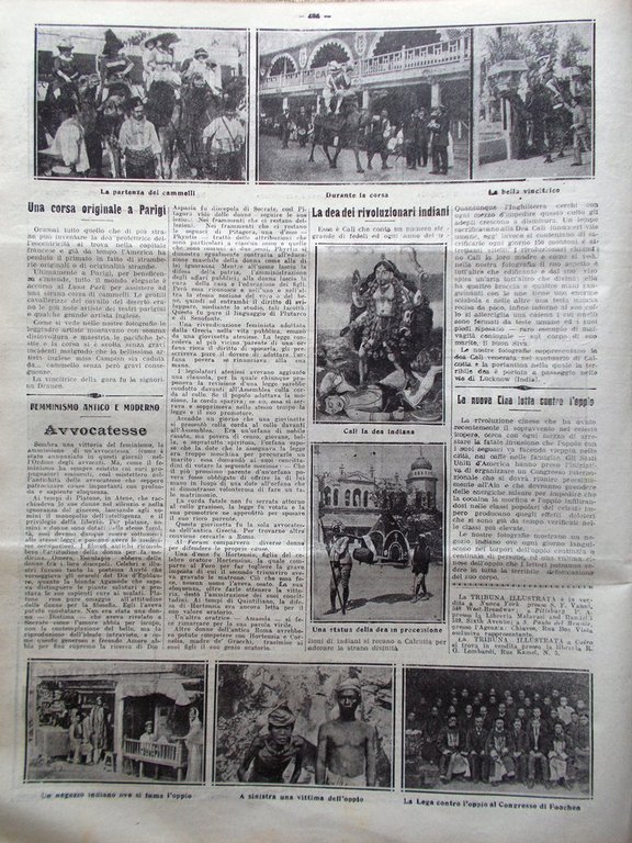 La Tribuna Illustrata 4 Agosto 1912 Ascari Dea Calì Dardanelli …